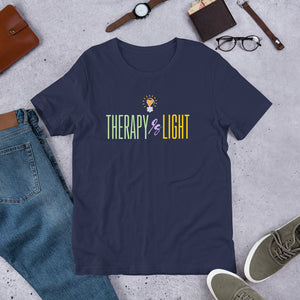 Therapy Is Light Logo T-Shirt