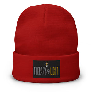 Therapy Is Light Beanie