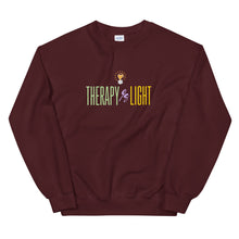 Load image into Gallery viewer, Therapy Is Light Unisex Sweatshirt
