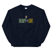 Load image into Gallery viewer, Therapy Is Light Unisex Sweatshirt