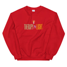 Load image into Gallery viewer, Therapy Is Light Unisex Sweatshirt