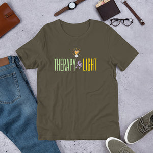 Therapy Is Light Logo T-Shirt