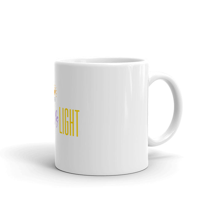 Therapy Is Light Logo Mug