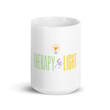 Load image into Gallery viewer, Therapy Is Light Logo Mug